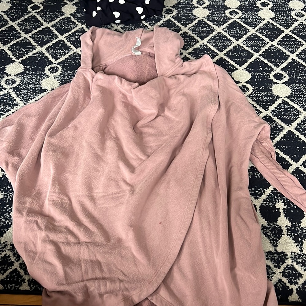 Athleta Purana Wrap Sweatahirt hoodie
